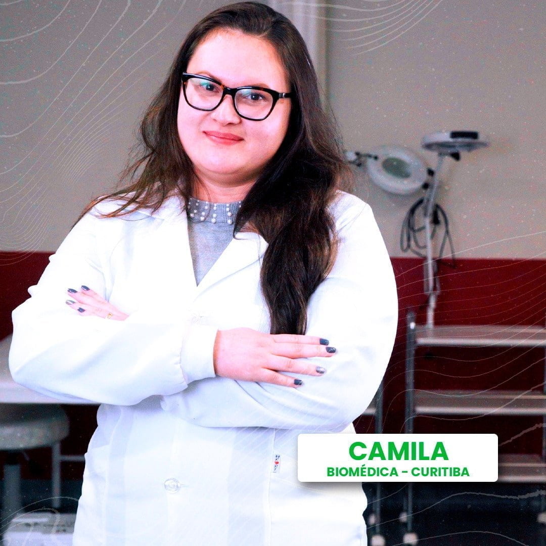 camila porto alegre biomédica