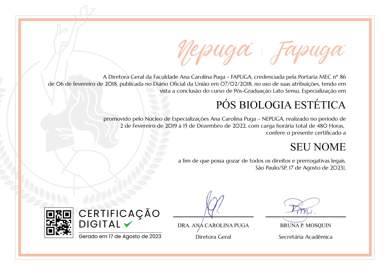 Pós Biologia Estética Digital