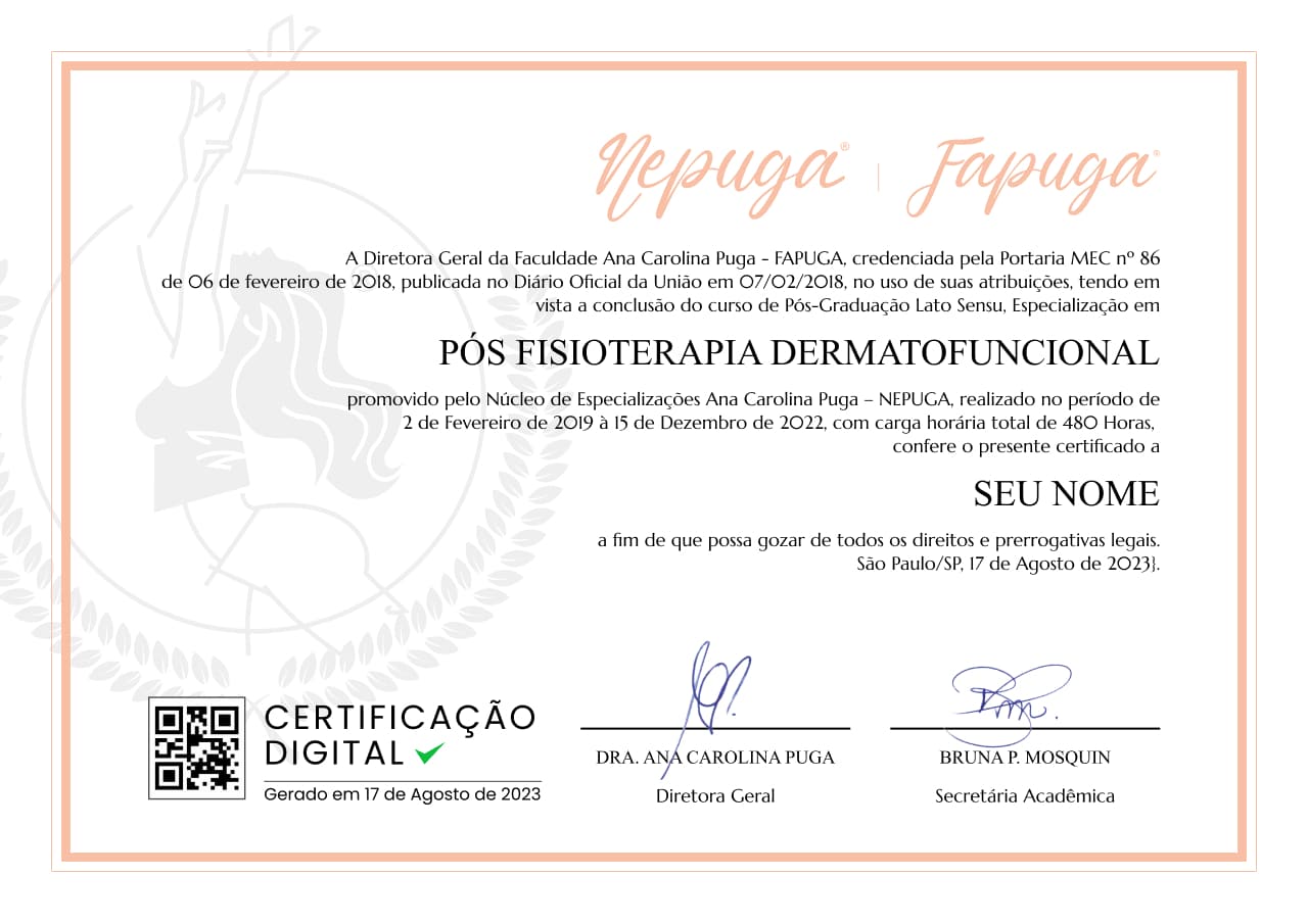 Pós dermatofuncional digital